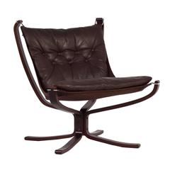 Retro Scandinavian Falcon Chair by Sigurd Ressell for Vatne Mobler