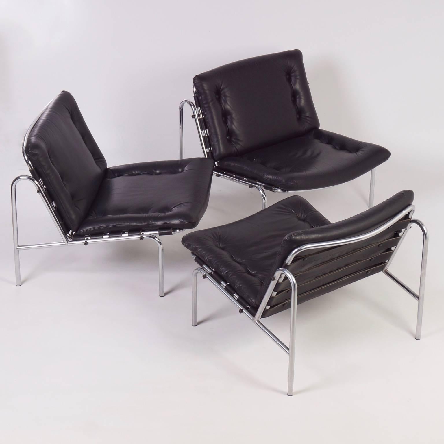 Osaka Easy Chairs Model SZ077 / Nagoya 1 by Martin Visser for ‘T-Spetrum, Ca. 19 For Sale 2