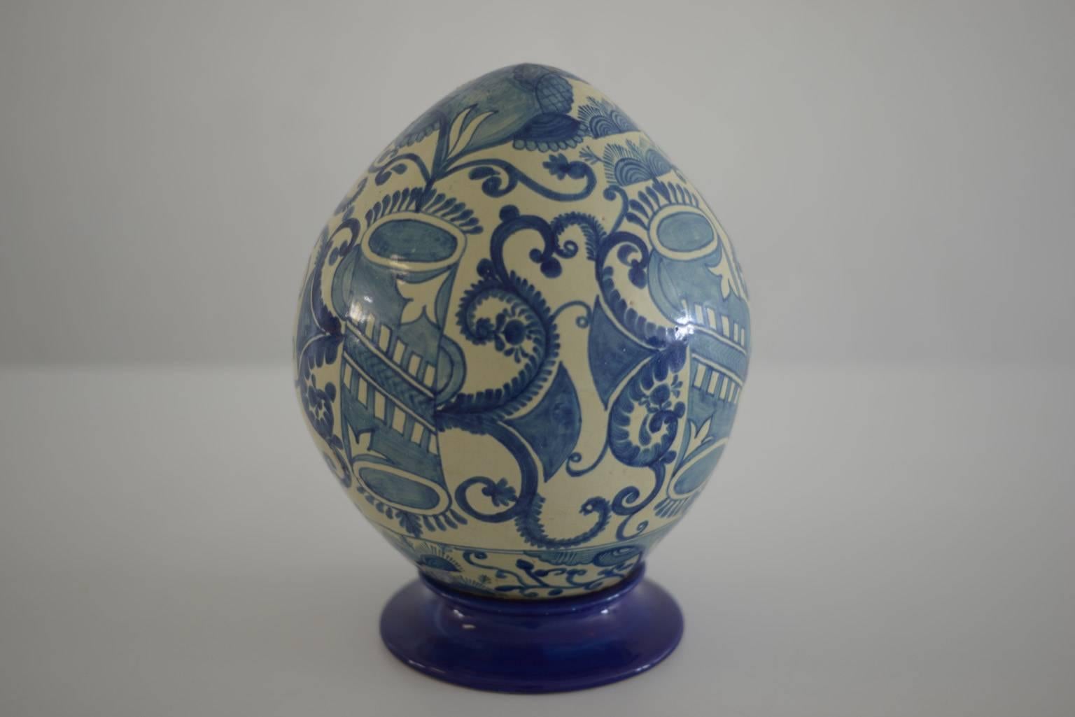 Baroque Mexican Colorful Ceramic Talavera Decoration Eggs For Sale