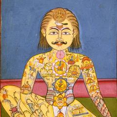 Portrait Exploring the Kundalini Structure (Print Edition 2016, Framed)