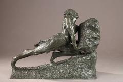 Bronze Sculpture, "The Myth of Sisyphus" by Emile Gregoire
