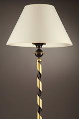 Wrought Iron Lamp by Gilbert Poillerat