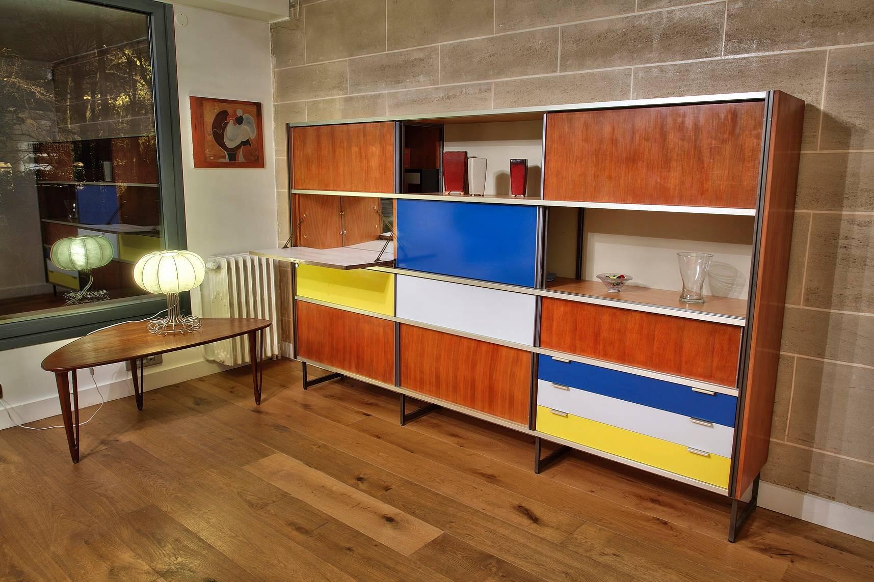 Modernist Cabinet by Georges Frydman for EFA In Good Condition In Paris, FR