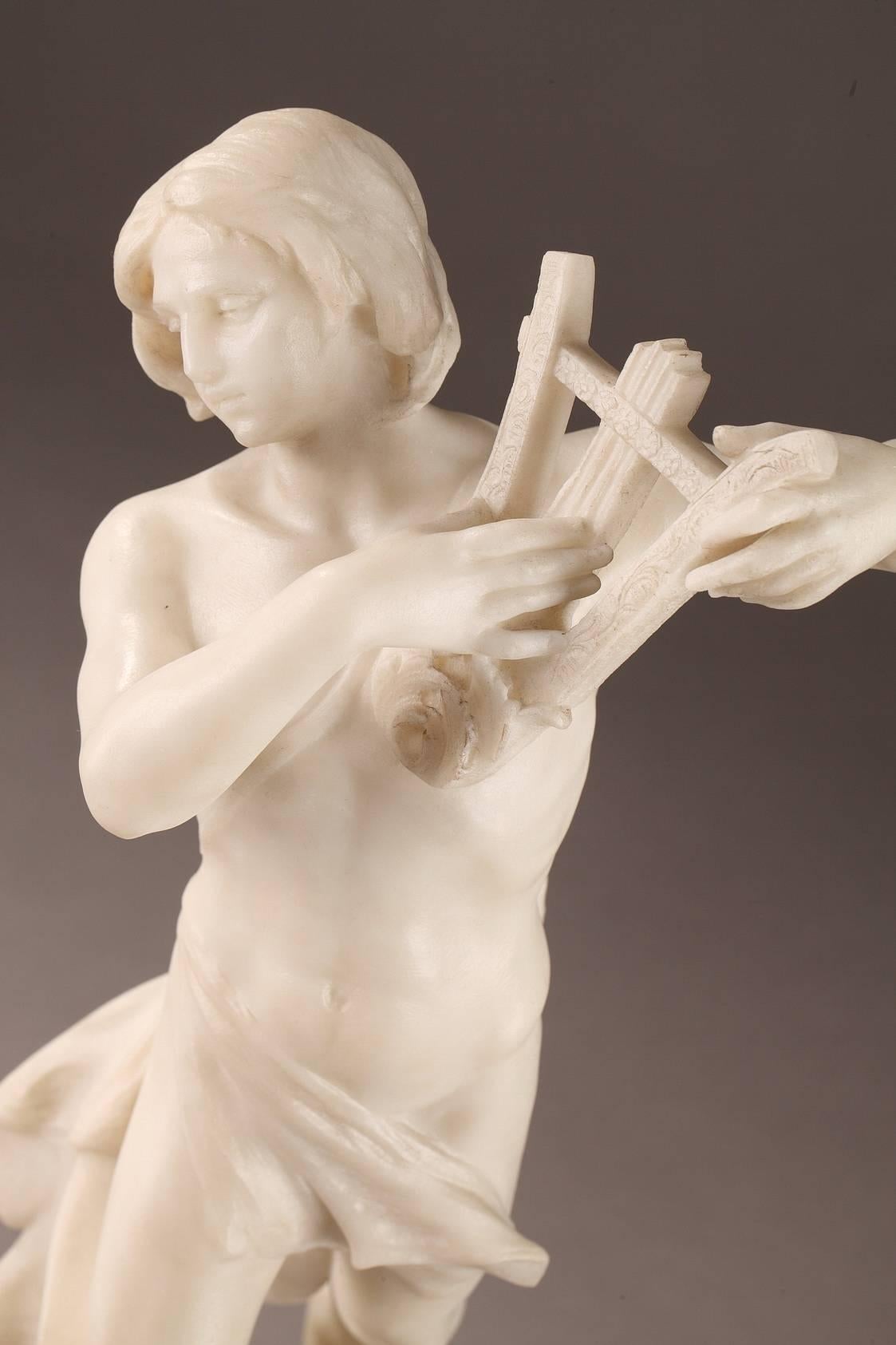 Early 20th Century Alabaster Sculpture 