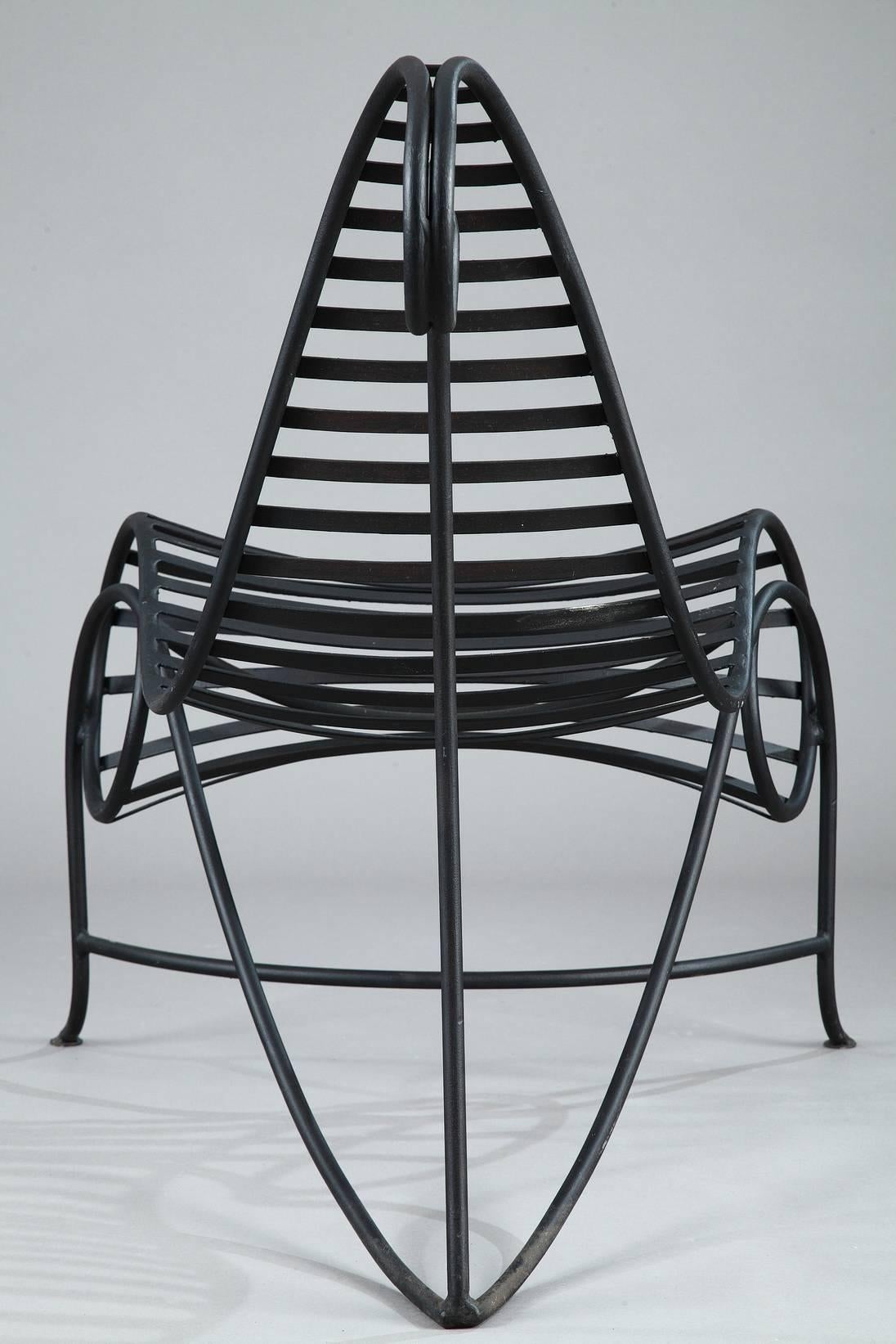 Spine Armchair Design by André Dubreuil 1