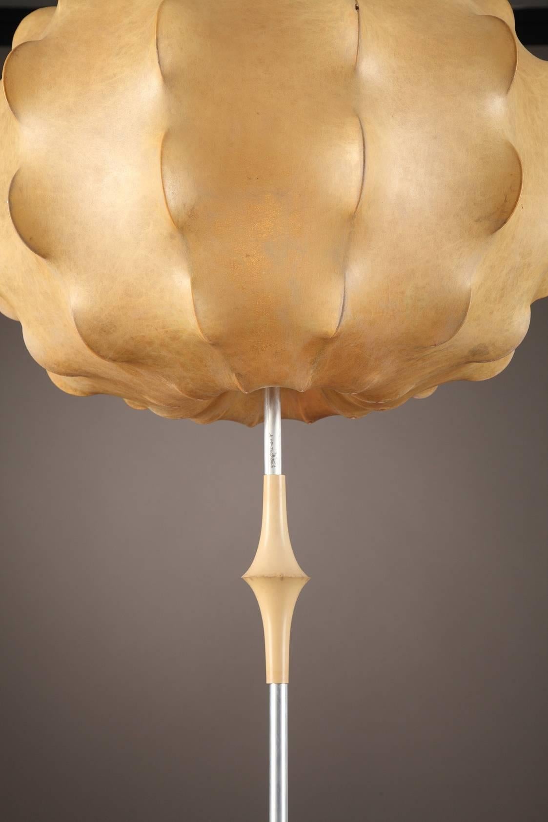 Cocoon Floor Lamp Nuvola by Tobia Scarpa, Italy 3