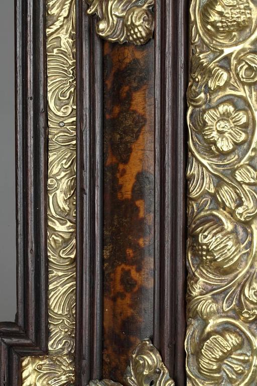 Brass and Tortoiseshell Huguenot Mirror Louis XIV period at 1stDibs