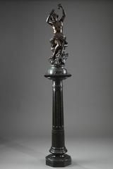 Late 19th Century Marble Column