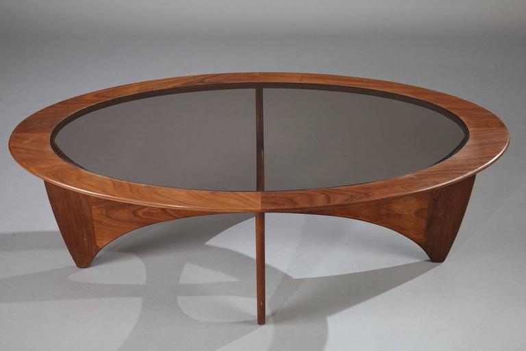 1960s Astro Coffee Table in Teak and Glass by Victor Wilkins at 1stDibs | astro  table, 1960s coffee table, 1960's coffee table