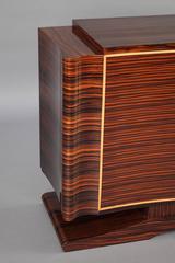 Credenza in legno impiallacciato di Maison Dominique della metà del XX secolo