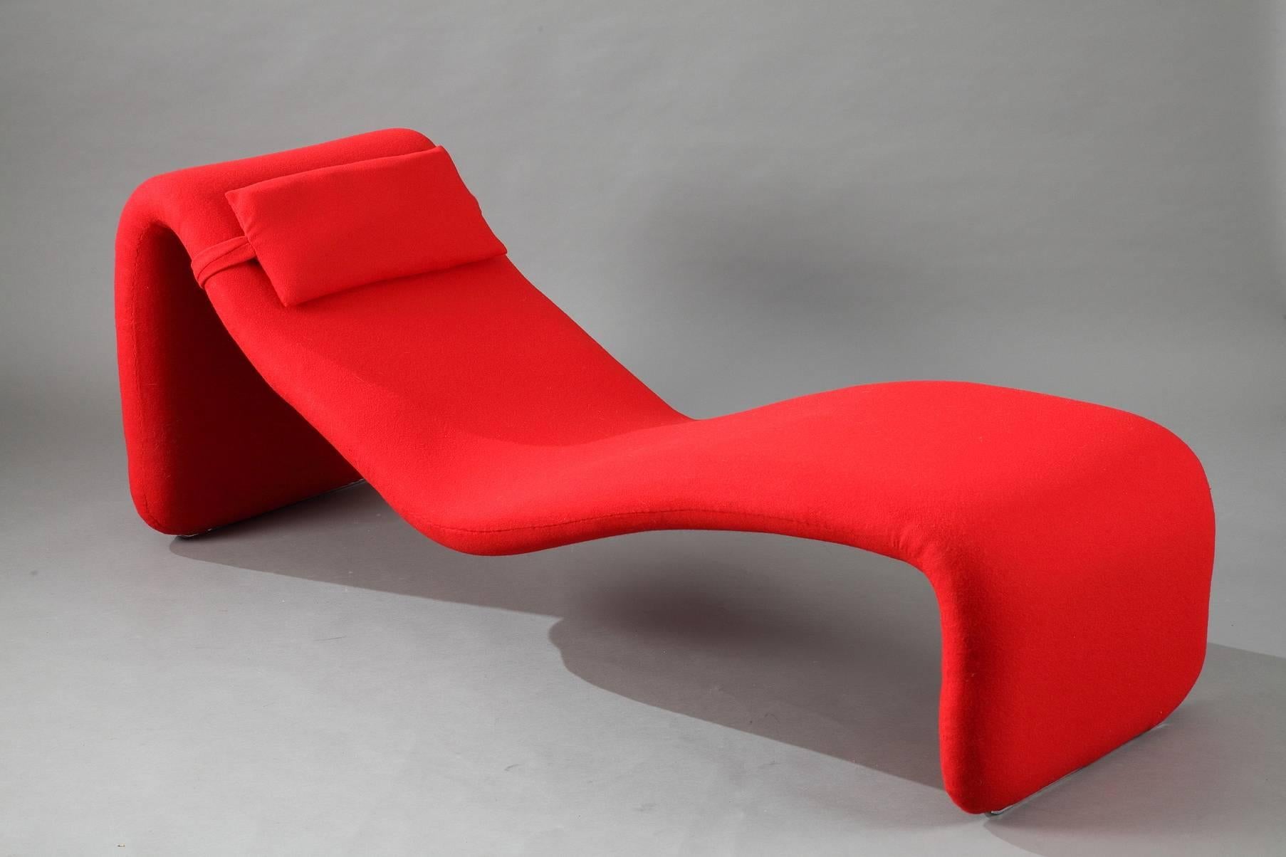 French 1960s Djinn Lounge Chair by Olivier Mourgue for Airborne