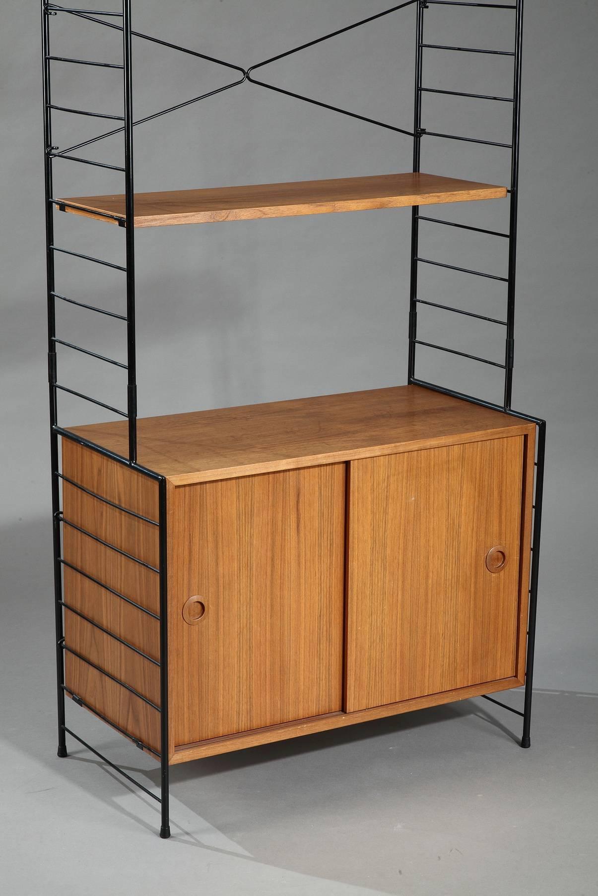 1960s WHB Shelving System in Teak In Good Condition In Paris, FR