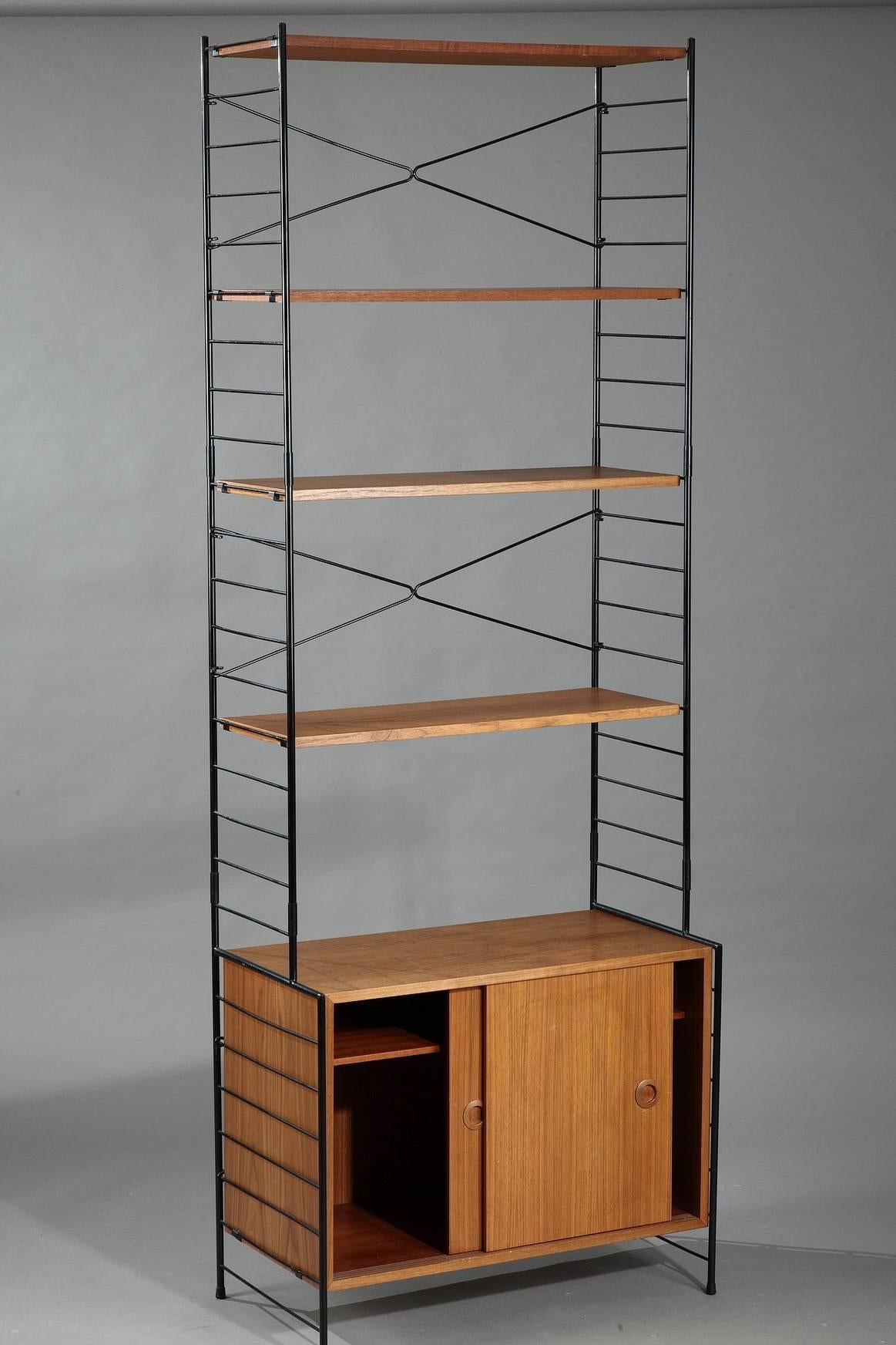 Mid-20th Century 1960s WHB Shelving System in Teak