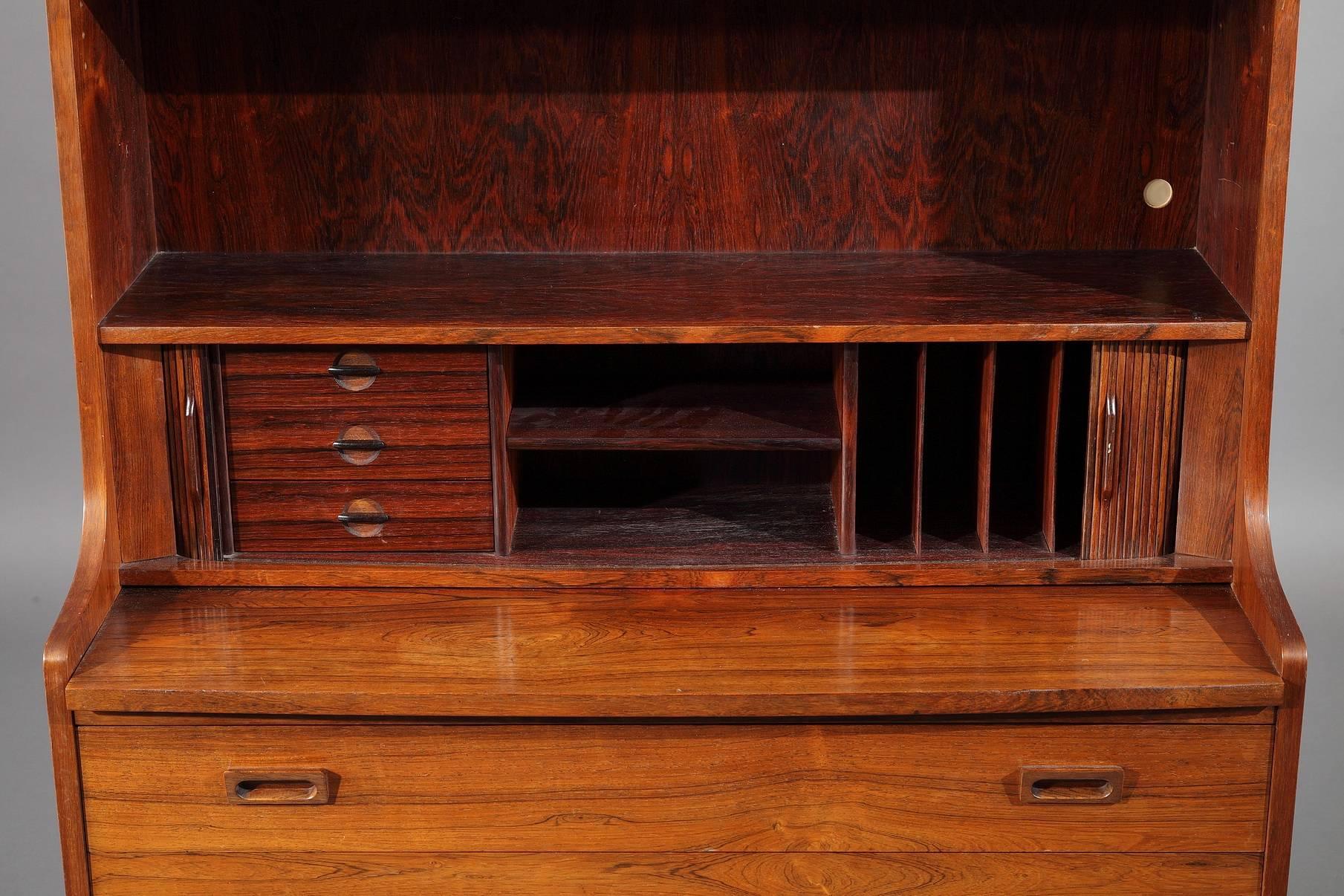 Mid-20th Century 20th Century Rosewood Bookcase by Johannes Sorth