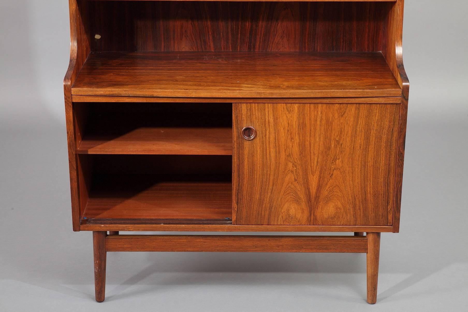 Danish 1960s Scandinavian Bookcase by Johannes Sorth