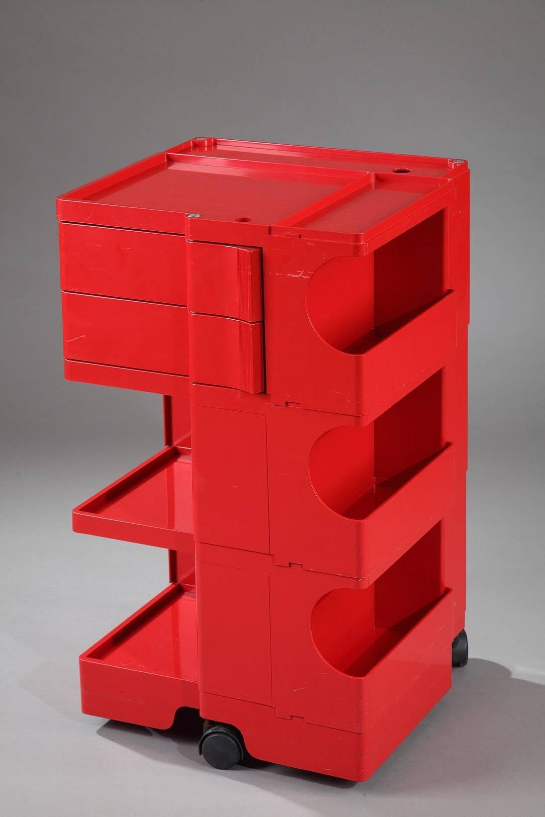Boby Trolley Storage Units by Joe Colombo for Bieffeplast, 1980 1