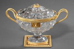 Charles X Crystal Cup with Gilded Brass Mounts