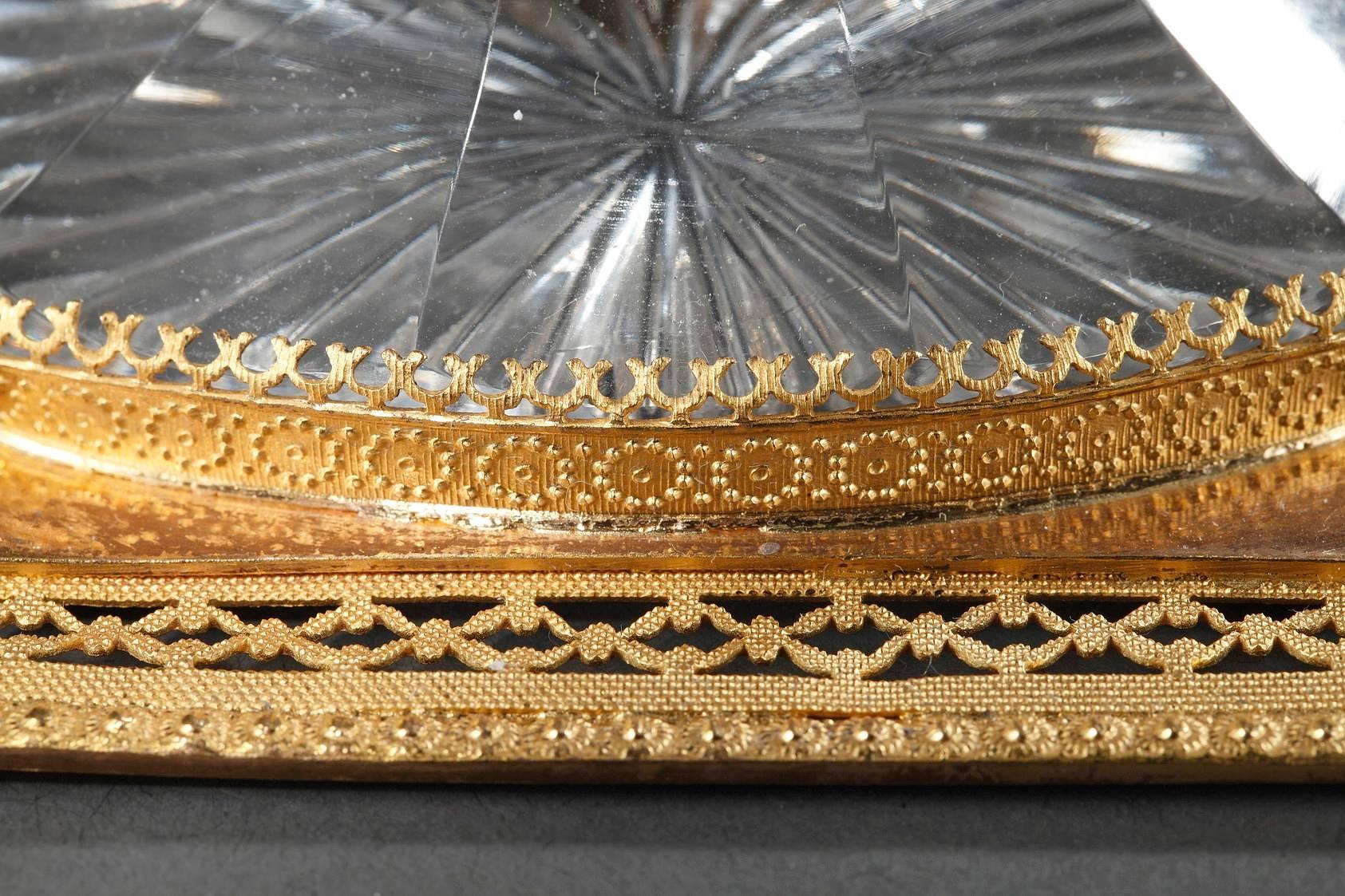 Charles X Crystal Cup with Gilded Brass Mounts 3