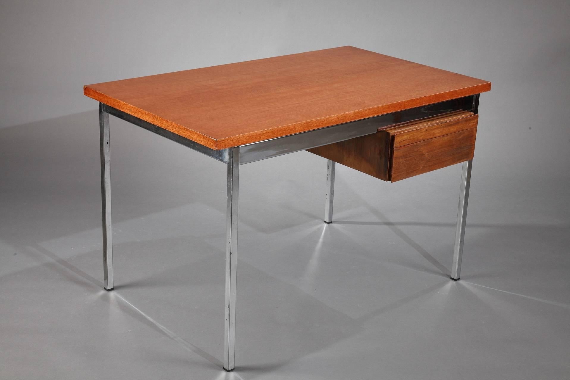 American 1960s Florence Knoll Modernist Desk