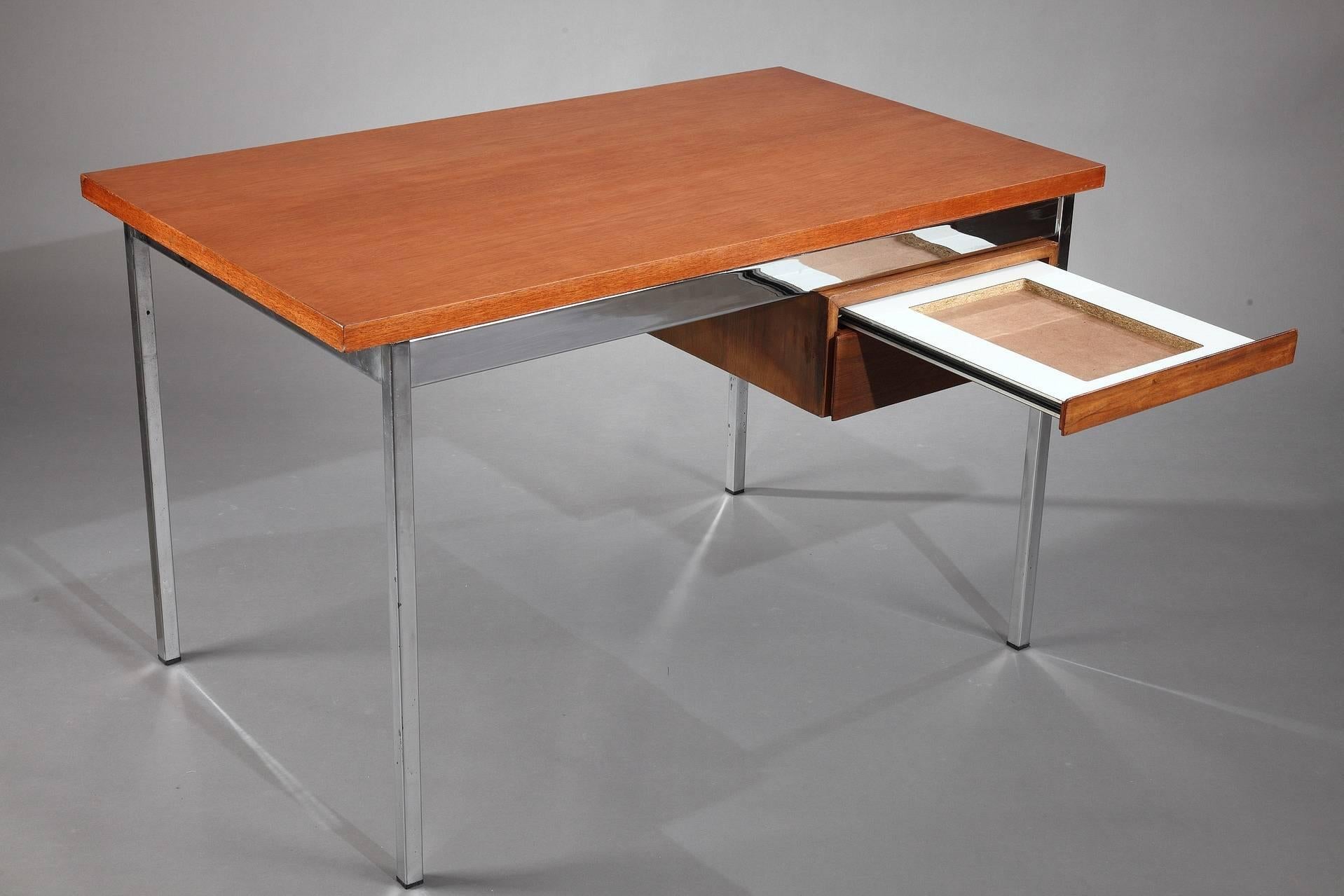 1960s Florence Knoll Modernist Desk 3