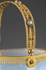 Early 19th Century Charles X White Opaline Cup