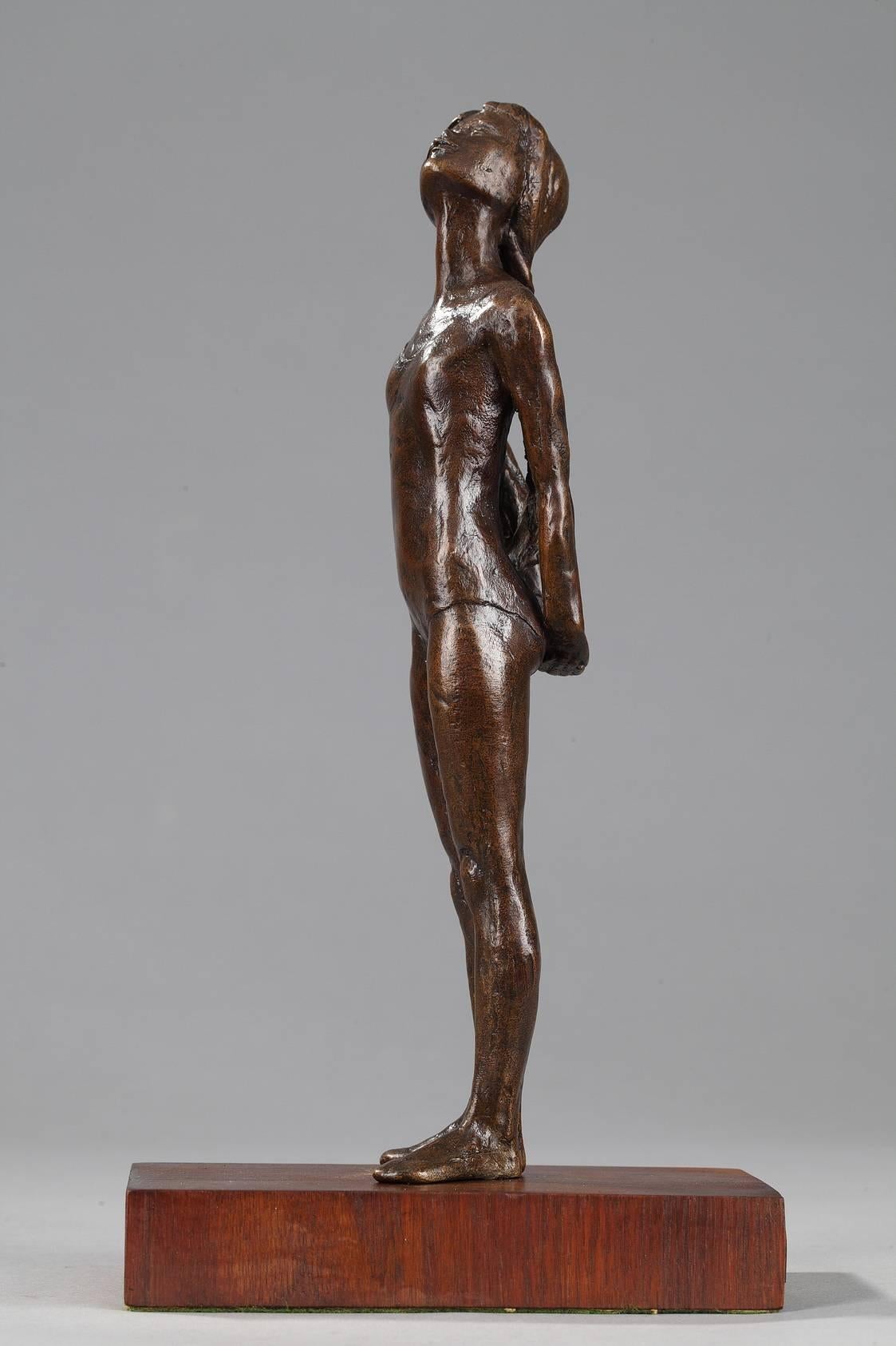 20th Century Bronze Figurine 