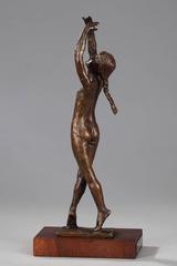 Bronze Figurine, "Dancer" by Sterett-Gittings Kelsey, Royal Copenhagen
