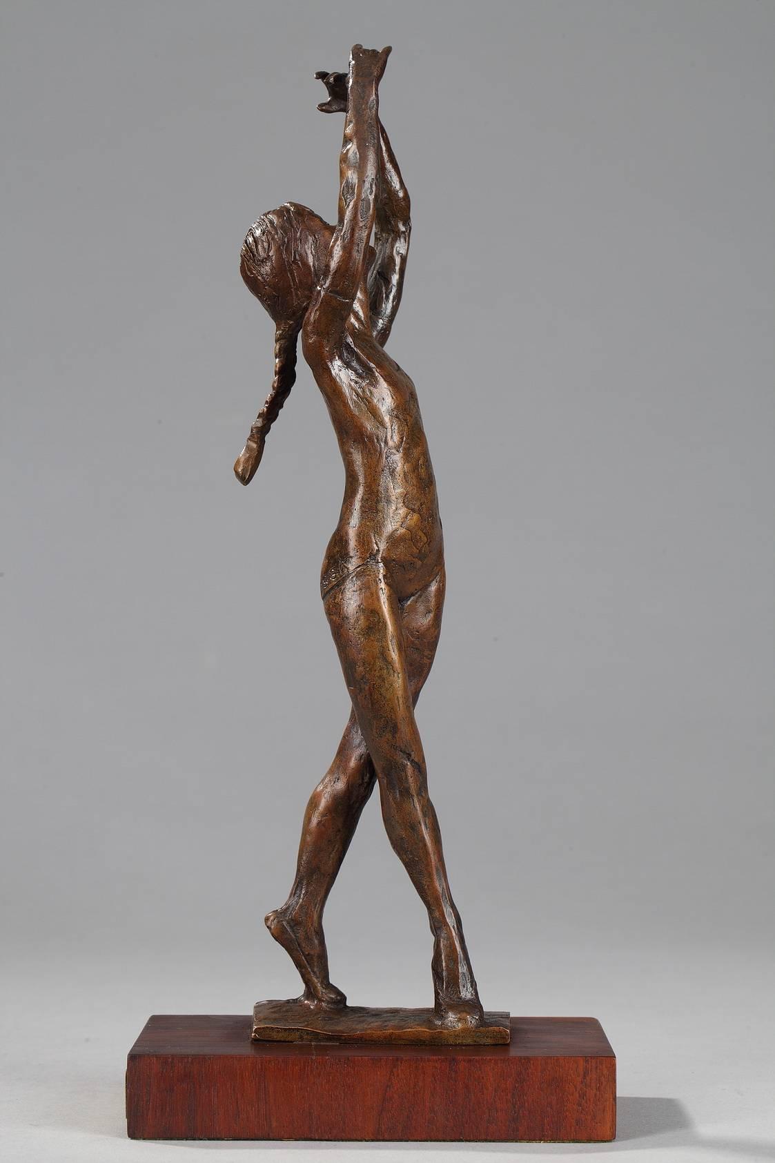 20th Century Bronze Figurine, 