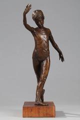 Bronze Figurine "Dancer", by Sterett-Gittings Kelsey, Royal Copenhagen
