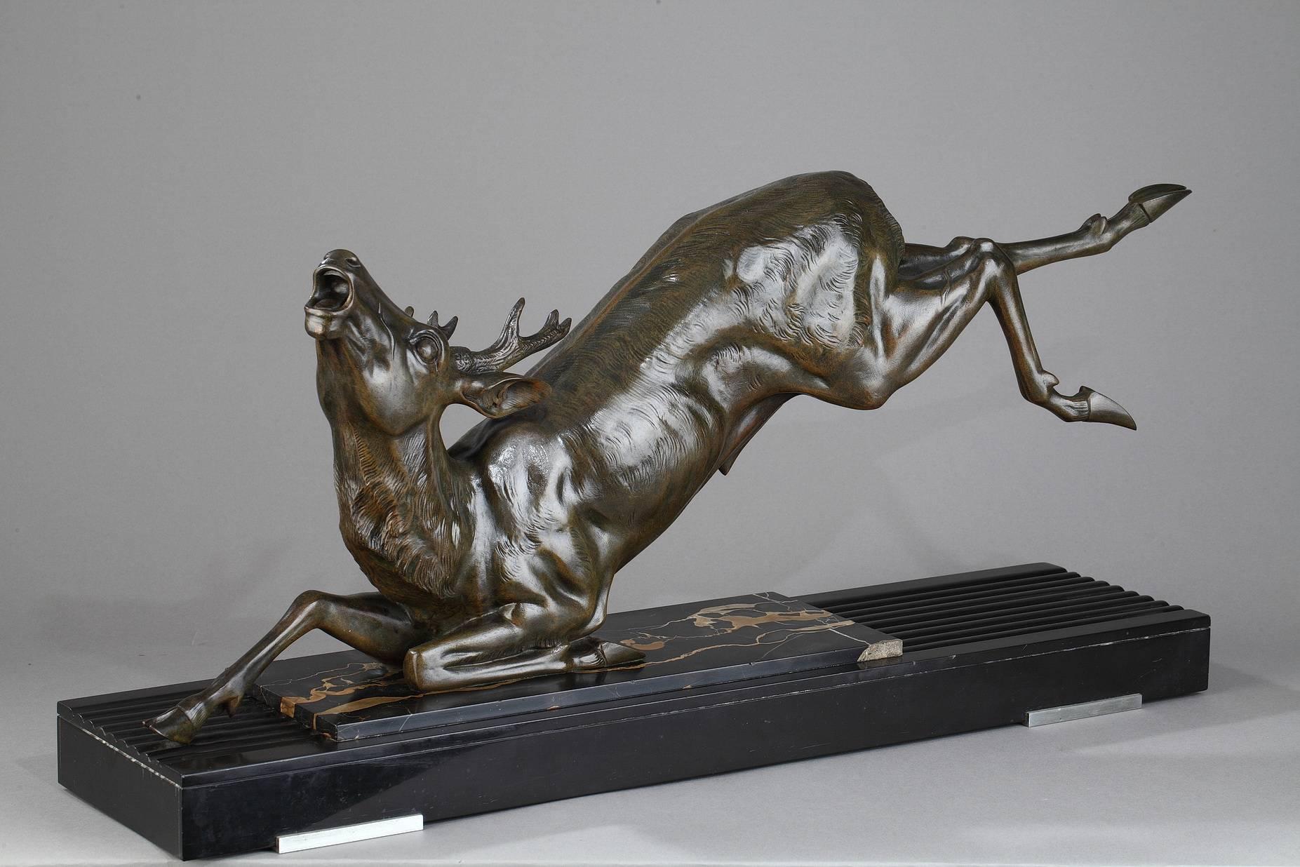 Art Deco Bronze Sculpture 