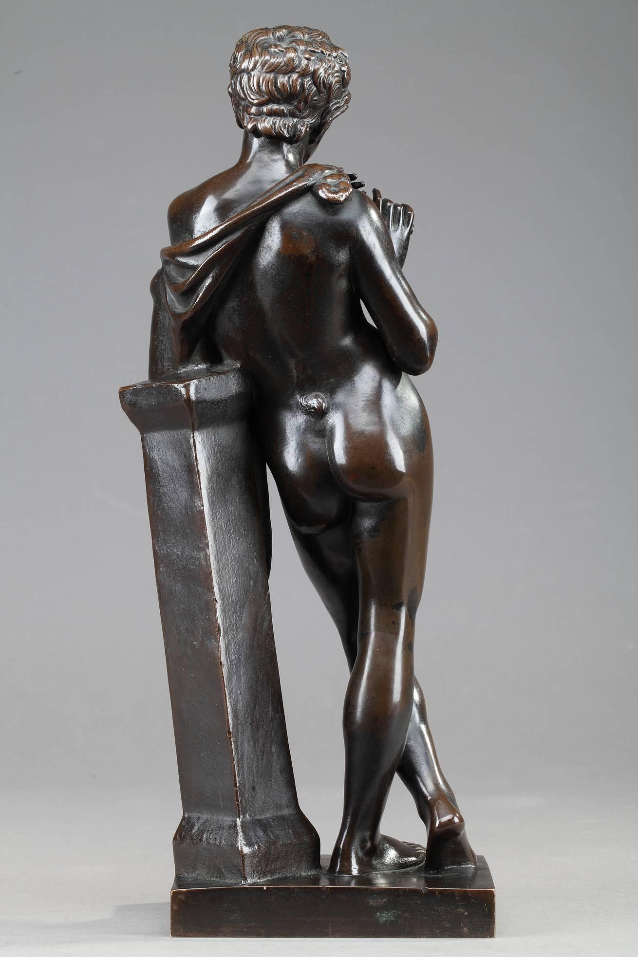 Neoclassical 19th Century Bronze Sculpture 