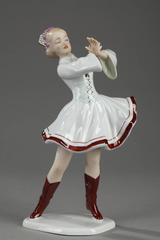 Paire de danseurs en porcelaine de Wallendorf