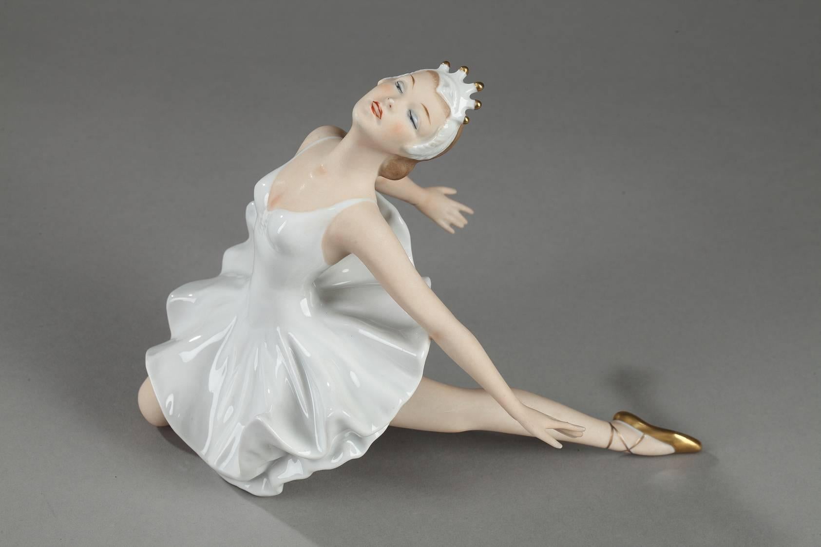 w 1764 porcelain mark ballerina