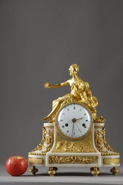 Uhr aus der Zeit Ludwigs XVI. mit Venus- und Amor-Motiv, Frankreich, 18. Jahrhundert
