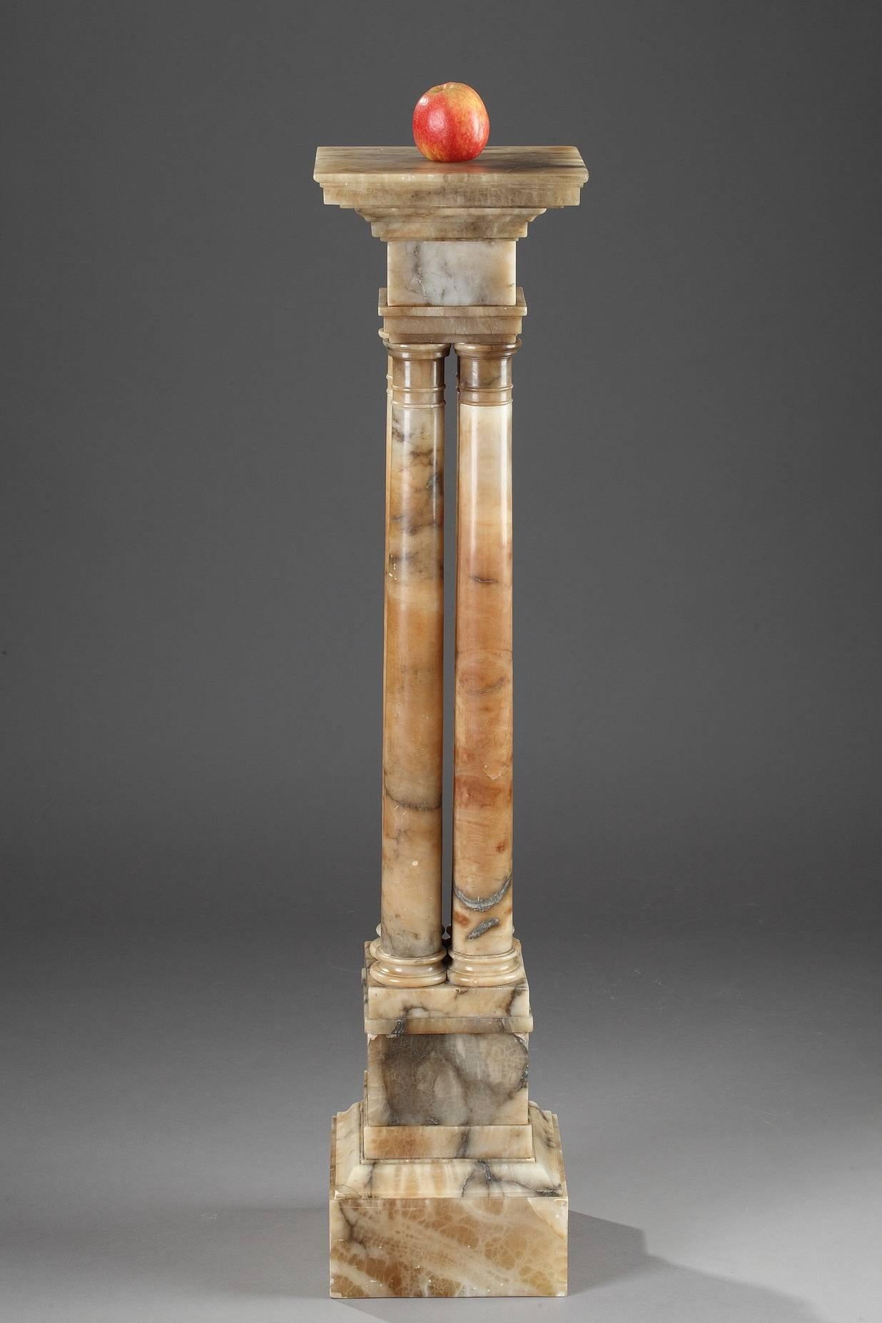 19th Century Alabaster Display Column 5