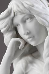 Late 19th Century Biscuit Figurine "Rebecca" by Cherc and Goldscheider