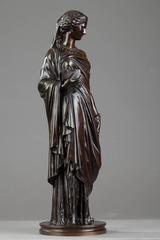 Bronze Figure "Pandora" by Eugène Antoine Aizelin
