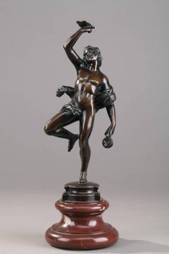 Bronze Group Dancers after Bacchus by Auguste-Maximilien Delafontaine