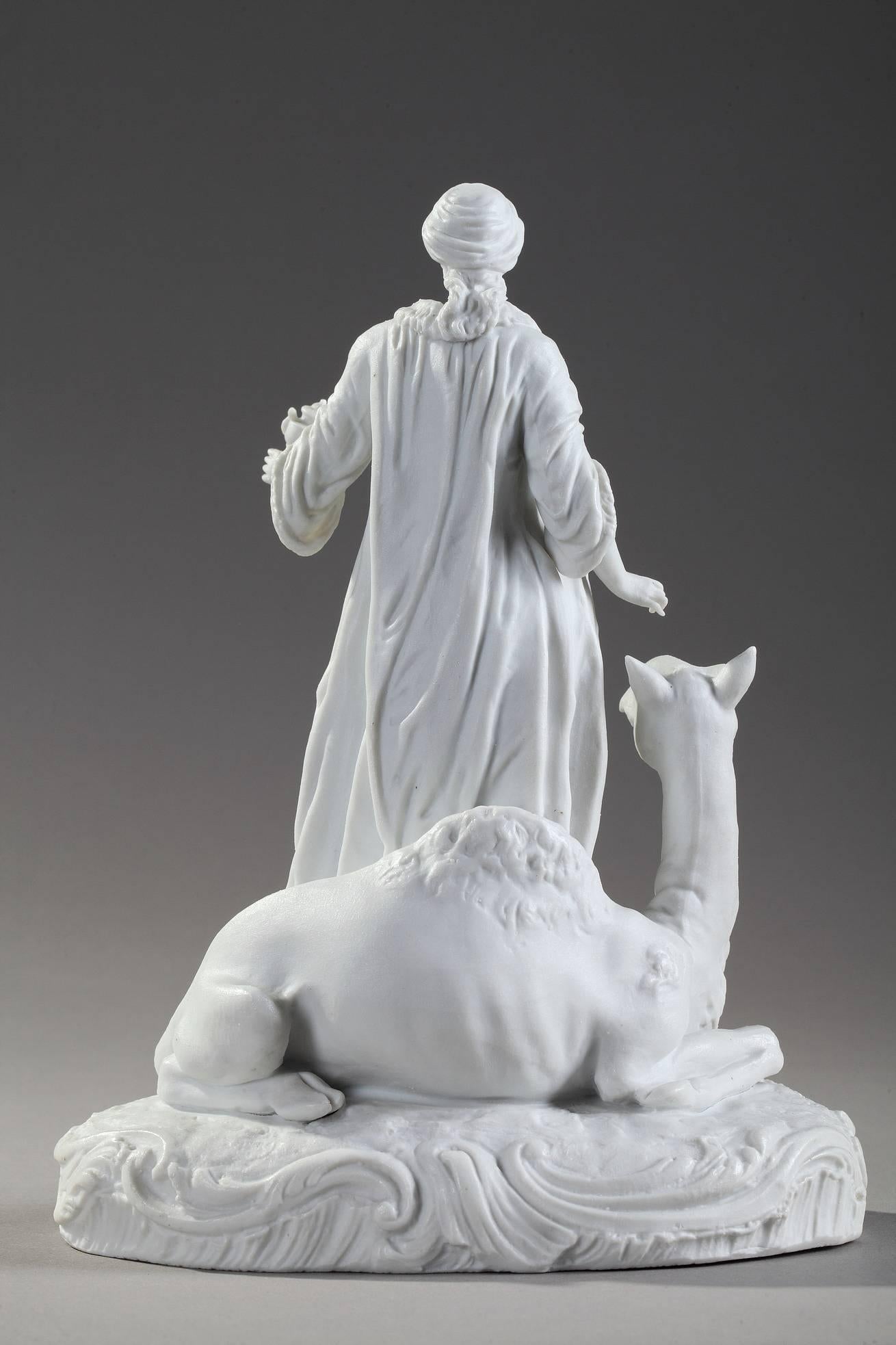 19th Century Bisque Sculptures of the Four Continents 3