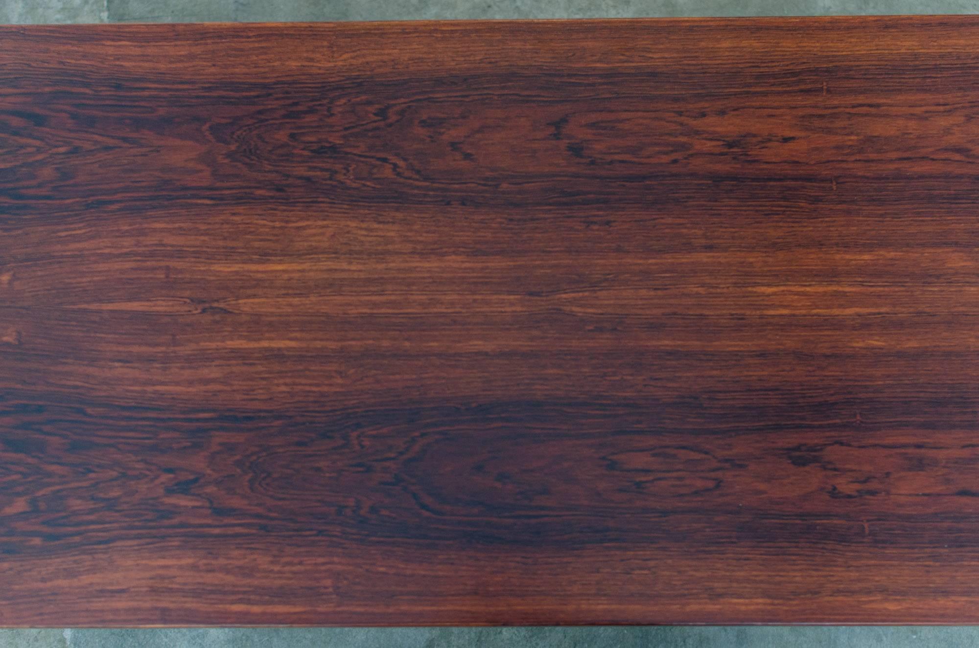 Severin Hansen Jr. for Haslev, Rosewood Coffee Table, Denmark, 1970s For Sale 2