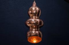 Tamarindo, Hand Hammered Copper Light, Mexico