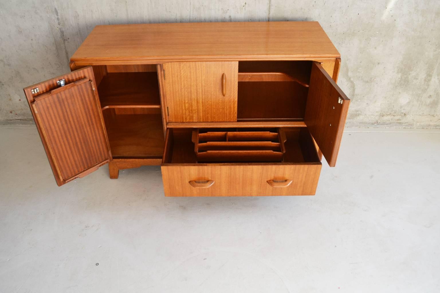 Mid-Century Modern Mid-Century G Plan ‘E Gomme Ltd’ Sideboard with Tray and Cutlery Drawer