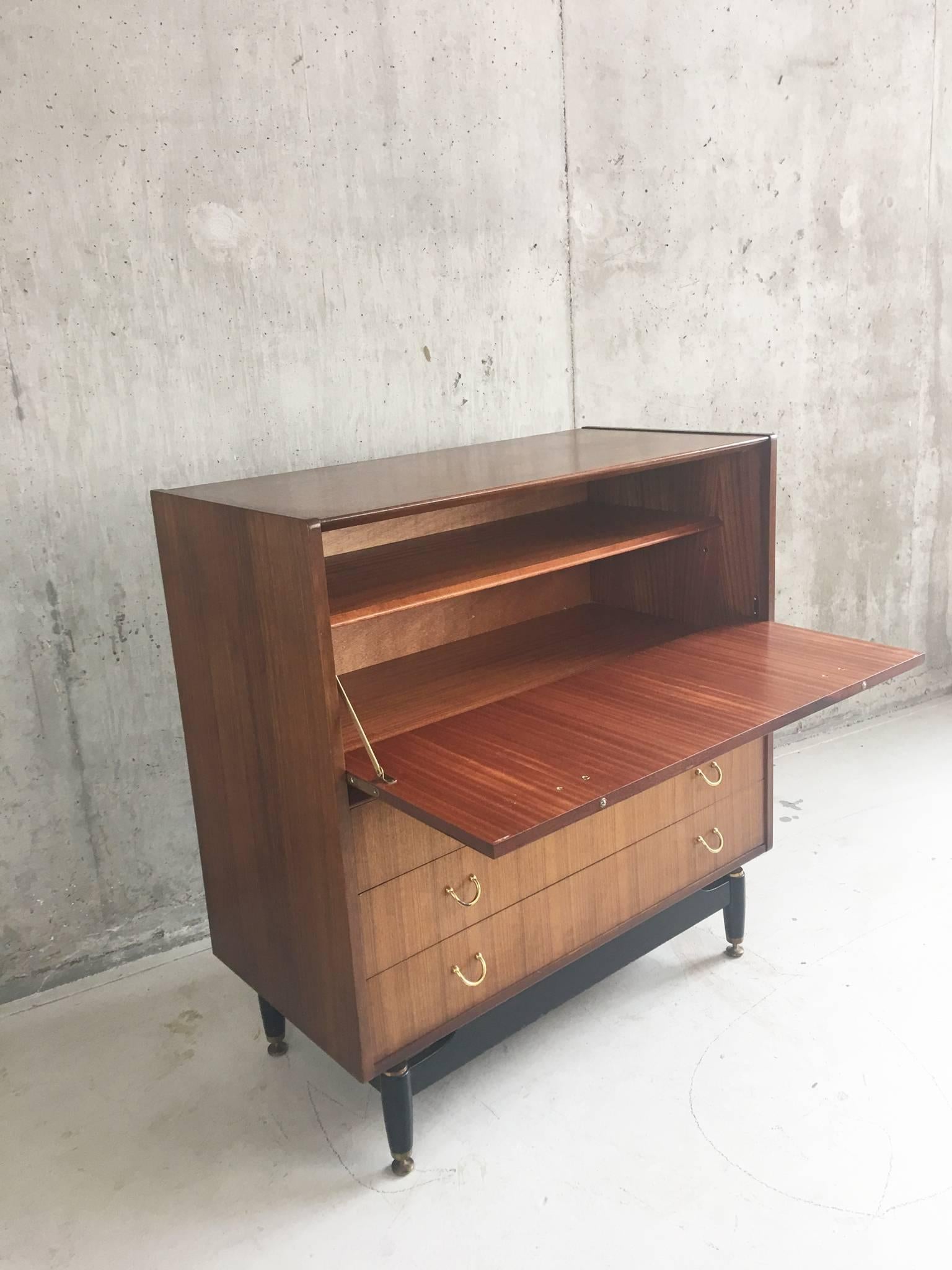 Mid-Century Modern 1960s ’Tola’ Drinks Cabinet / Sideboard by E Gomme for G Plan For Sale