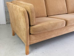 1960s-1970s Danish Mid-Century Three-Seat Sofa