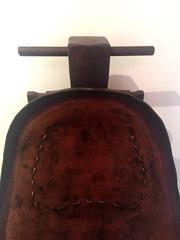 Rare Brazilian Leather Chair from 1950