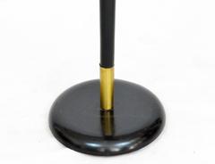 20Th Century, Art Deco Floor Lamp, Golden Brass and Bronze Details