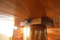 19th Century Empire Walnut Sailing Round Dining Table