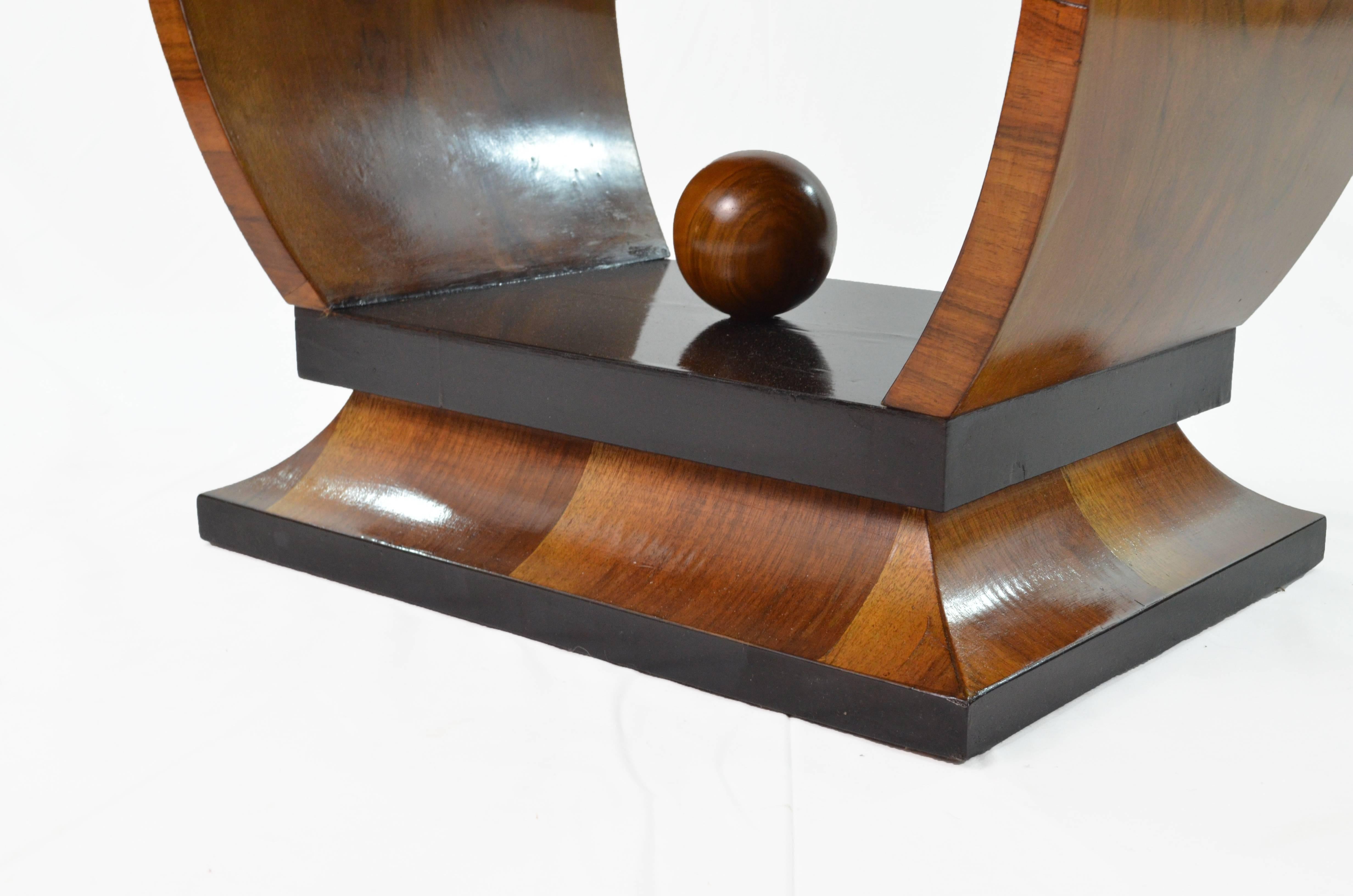 20th Century Art Deco Small Sofa Table 2