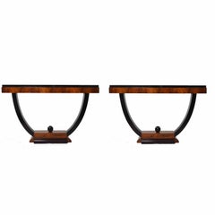 20th Century Art Deco Table Consoles