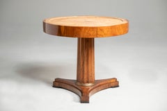 Table from the Lombard Empire period, made of walnut and marble